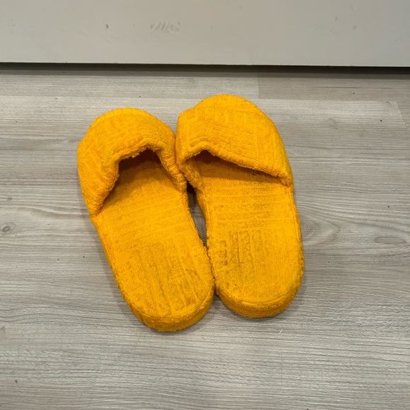 BOTTEGA VENETA Restort Orange Slides 10 11 44 - Picture 4 of 10